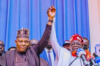 Tinubu Yìn Shettima Ní Ọjọ́ Ìbí Rẹ̀